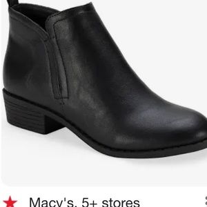 Sun and stone black booties